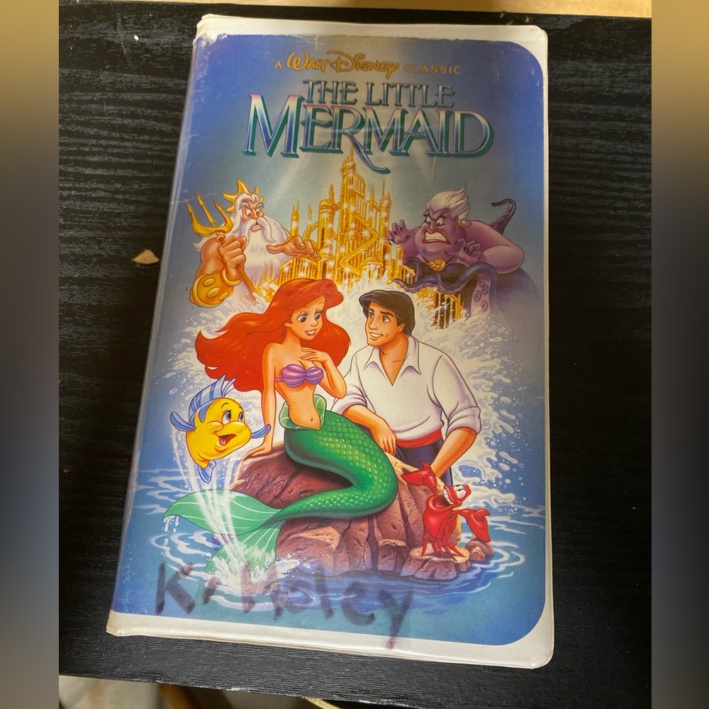 Banned cover 1989 Little Mermaid RARE